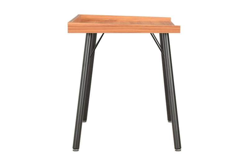 Skrivebord 90 x 50 x 79 cm brun - Brun - Møbler - Borde - Kontorbord - Skrivebord