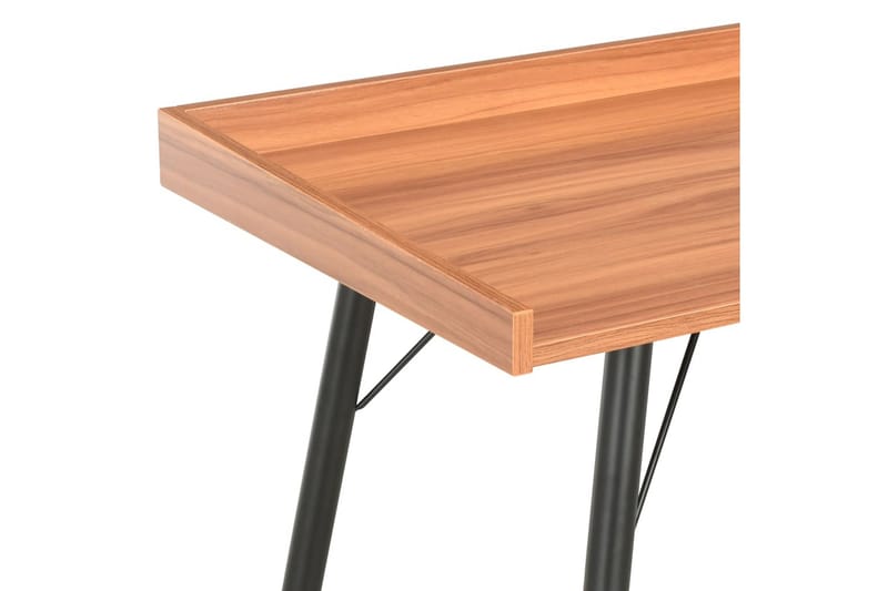 Skrivebord 90 x 50 x 79 cm brun - Brun - Møbler - Borde - Kontorbord - Skrivebord