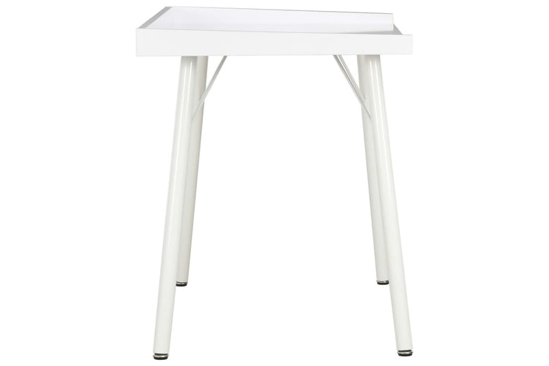 Skrivebord 90 x 50 x 79 cm hvid - Hvid - Møbler - Borde - Kontorbord - Skrivebord