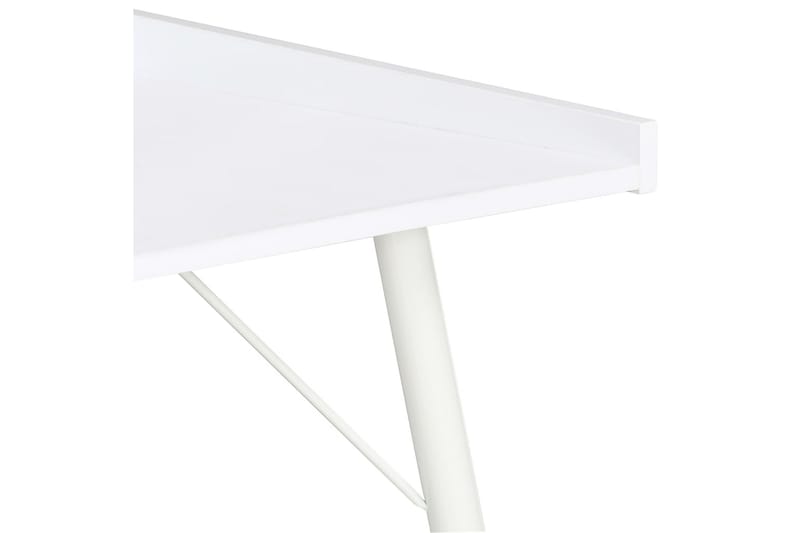 Skrivebord 90 x 50 x 79 cm hvid - Hvid - Møbler - Borde - Kontorbord - Skrivebord