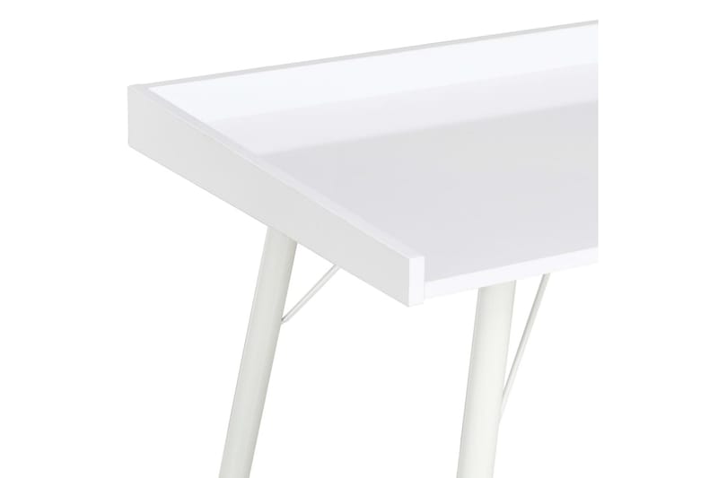 Skrivebord 90 x 50 x 79 cm hvid - Hvid - Møbler - Borde - Kontorbord - Skrivebord