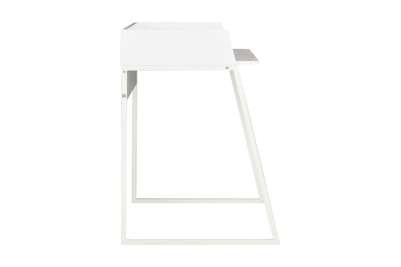 Skrivebord 90 x 60 x 88 cm hvid - Hvid - Møbler - Borde - Kontorbord - Skrivebord