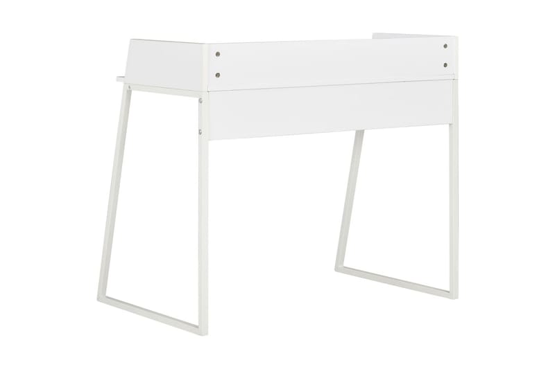Skrivebord 90 x 60 x 88 cm hvid - Hvid - Møbler - Borde - Kontorbord - Skrivebord