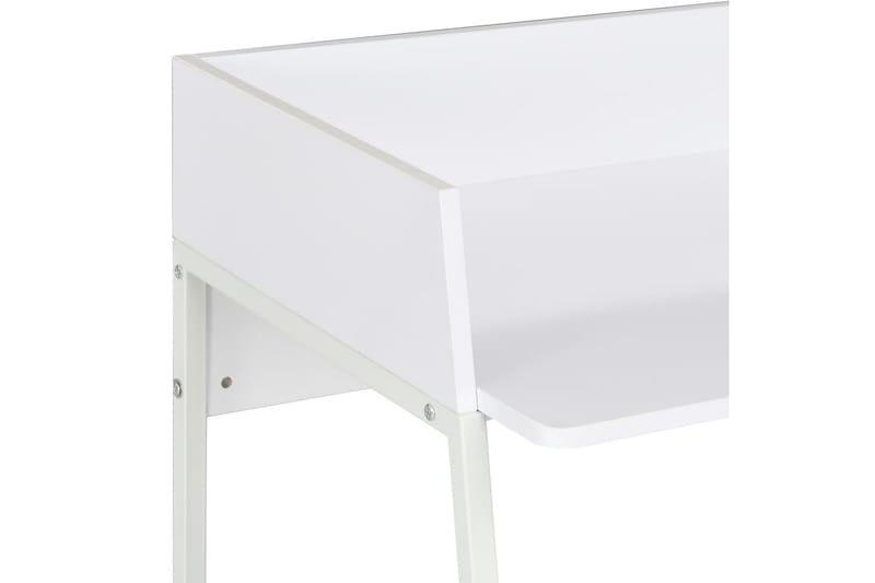 Skrivebord 90 x 60 x 88 cm hvid - Hvid - Møbler - Borde - Kontorbord - Skrivebord