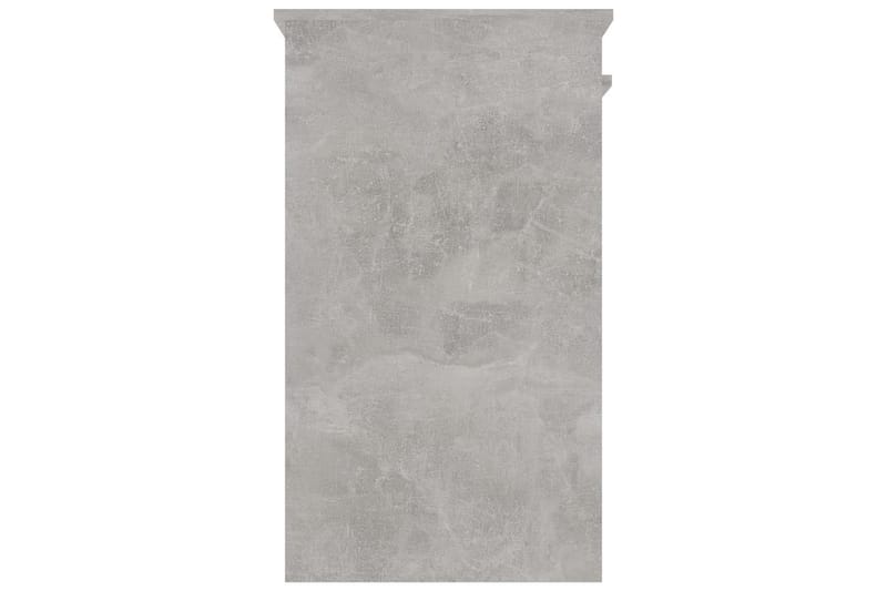 Skrivebord 90x45x76 cm Spånplade Betongrå - Grå - Møbler - Borde - Kontorbord - Skrivebord