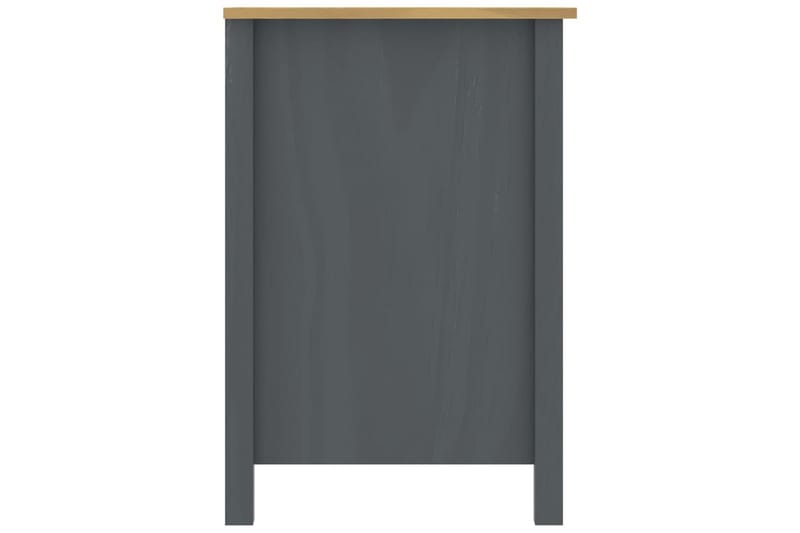 Skrivebord Hill Range 150x50x74 cm Massivt Fyrretræ Grå - Møbler - Borde - Kontorbord - Skrivebord