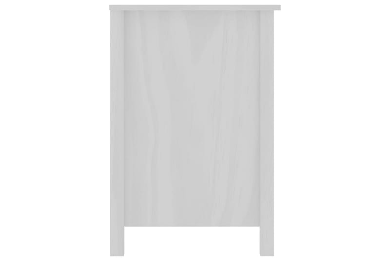 Skrivebord Hill Range 150x50x74 cm Massivt Fyrretræ Hvid - Skrivebord