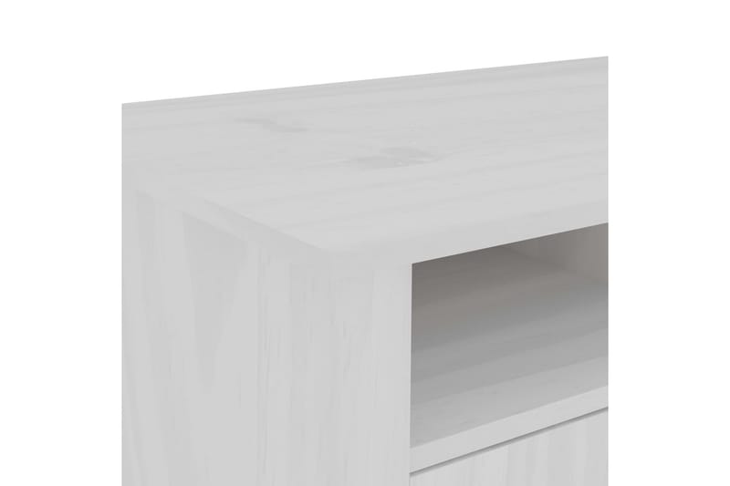 Skrivebord Hill Range 150x50x74 cm Massivt Fyrretræ Hvid - Skrivebord