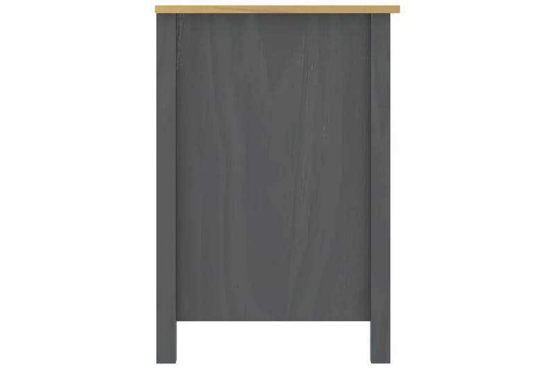 Skrivebord Hill Range 3 Skuffer 120x50x74 cm Fyrretræ Grå - Skrivebord