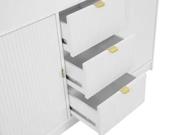 skrivebord Hjørneskrivebord TIRENO brun - Møbler - Borde - Kontorbord - Skrivebord - hjørneskrivebord