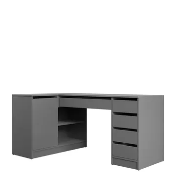 skrivebord Hjørneskrivebord/toiletbord ADA grå