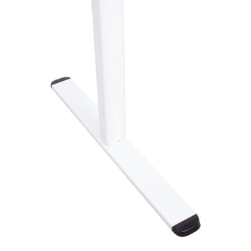 Skrivebord HOME4YOU Ergo Light med 1 motor 120x60x72,5-117,5 cm Hvid - Hvid - Møbler - Borde - Kontorbord - Skrivebord - hæve-sænke-bord