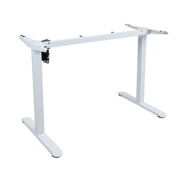 Skrivebord HOME4YOU Ergo Light med 1 motor 120x60x73-118 cm Eg/hvid - eg/hvid - Møbler - Borde - Kontorbord - Skrivebord - hæve-sænke-bord