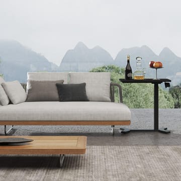 Skrivebord HOME4YOU Ergo med ét ben 70x40x67,5-106 cm manuel, sort - sort - Møbler - Borde - Kontorbord - Skrivebord - hæve-sænke-bord