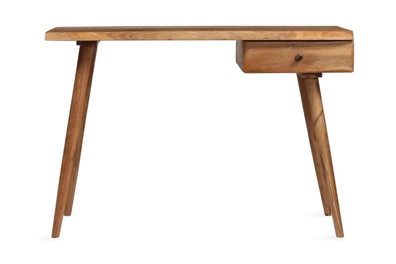 Skrivebord I Massivt Akacietræ 110 X 50 X 76 Cm - Brun - Møbler - Borde - Kontorbord - Skrivebord