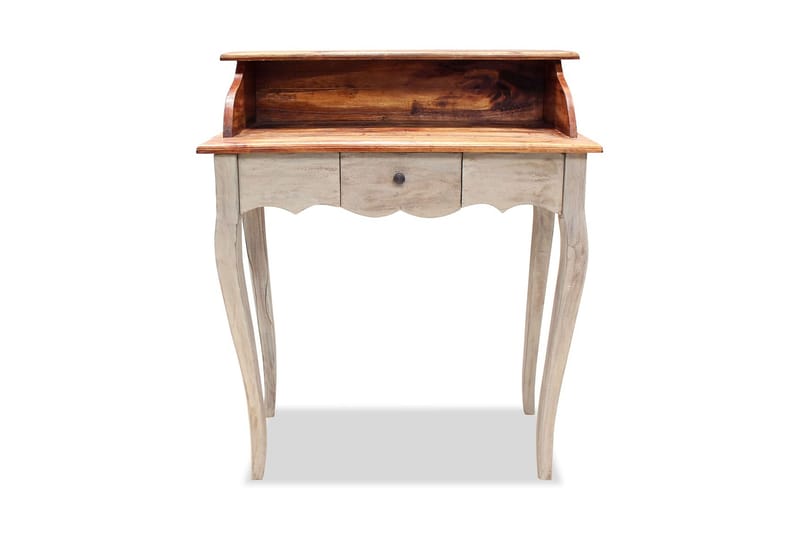 Skrivebord I Massivt Genbrugstræ 80 X 40 X 92 Cm - Brun - Møbler - Borde - Kontorbord - Skrivebord