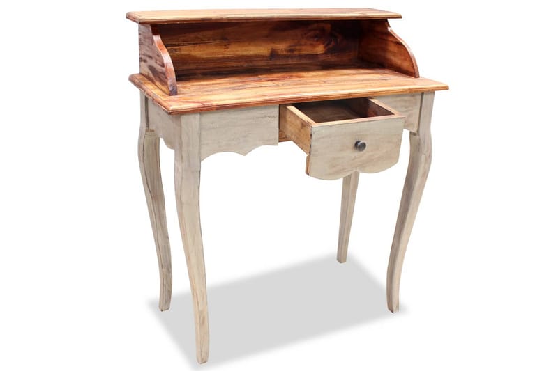 Skrivebord I Massivt Genbrugstræ 80 X 40 X 92 Cm - Brun - Møbler - Borde - Kontorbord - Skrivebord