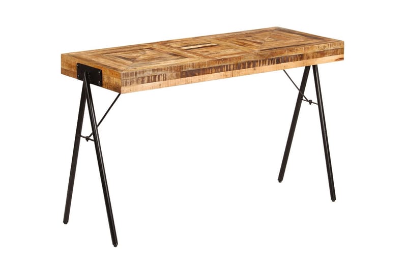 Skrivebord I Massivt Mangotræ 118 X 50 X 75 Cm - Brun - Møbler - Borde - Kontorbord - Skrivebord