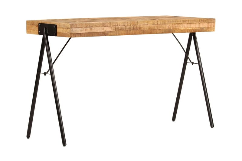Skrivebord I Massivt Mangotræ 118 X 50 X 75 Cm - Brun - Møbler - Borde - Kontorbord - Skrivebord
