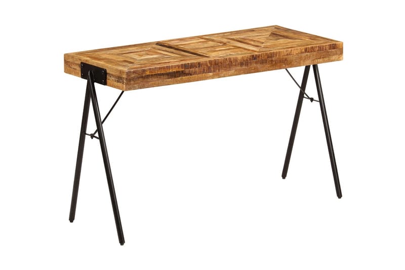 Skrivebord I Massivt Mangotræ 118 X 50 X 75 Cm - Brun - Møbler - Borde - Kontorbord - Skrivebord