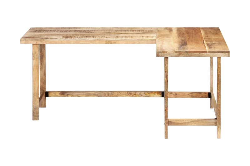 Skrivebord I Massivt Mangotræ 120 X 60 X 76 Cm - Brun - Møbler - Borde - Kontorbord - Skrivebord