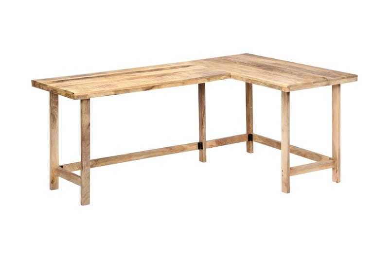Skrivebord I Massivt Mangotræ 120 X 60 X 76 Cm - Brun - Møbler - Borde - Kontorbord - Skrivebord