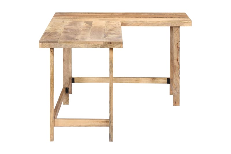 Skrivebord I Massivt Mangotræ 120 X 60 X 76 Cm - Brun - Møbler - Borde - Kontorbord - Skrivebord