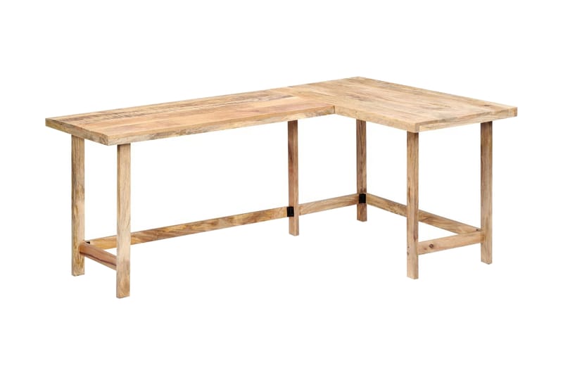 Skrivebord I Massivt Mangotræ 120 X 60 X 76 Cm - Brun - Møbler - Borde - Kontorbord - Skrivebord