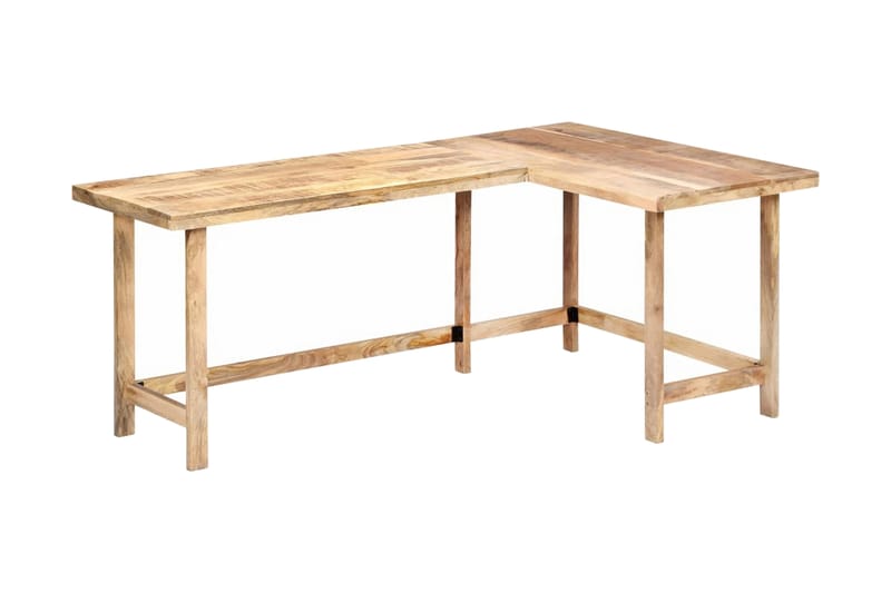 Skrivebord I Massivt Mangotræ 120 X 60 X 76 Cm - Brun - Møbler - Borde - Kontorbord - Skrivebord