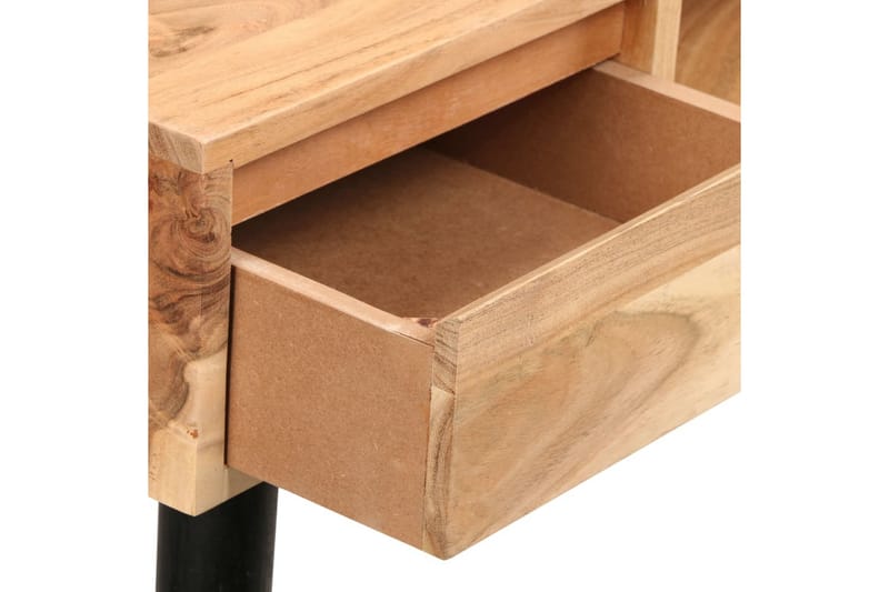Skrivebord Massivt Akacietræ 118 X 45 X 76 Cm - Brun - Møbler - Borde - Kontorbord - Skrivebord