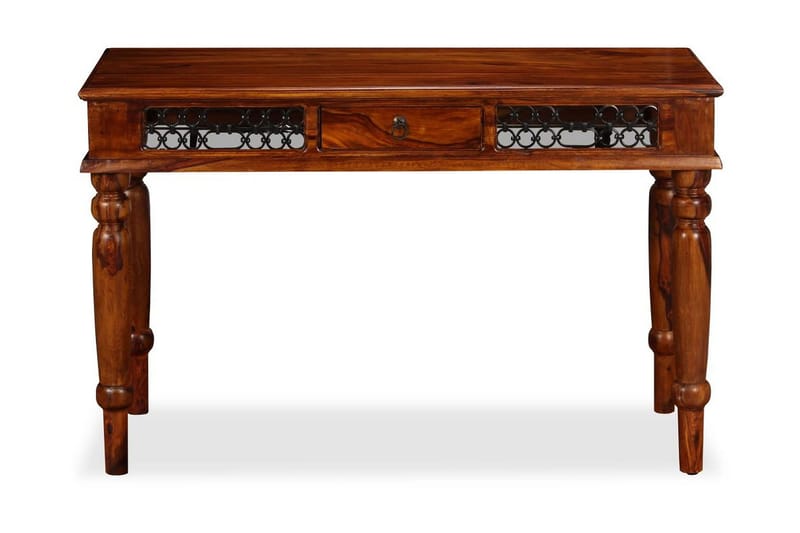 Skrivebord Massivt Sheeshamtræ 120 X 50 X 76 Cm - Brun - Møbler - Borde - Kontorbord - Skrivebord