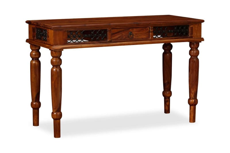 Skrivebord Massivt Sheeshamtræ 120 X 50 X 76 Cm - Brun - Møbler - Borde - Kontorbord - Skrivebord