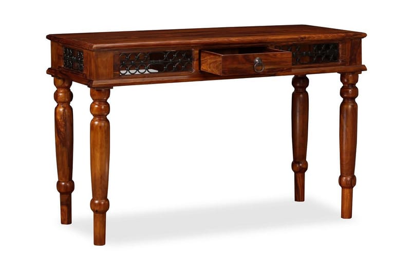 Skrivebord Massivt Sheeshamtræ 120 X 50 X 76 Cm - Brun - Møbler - Borde - Kontorbord - Skrivebord
