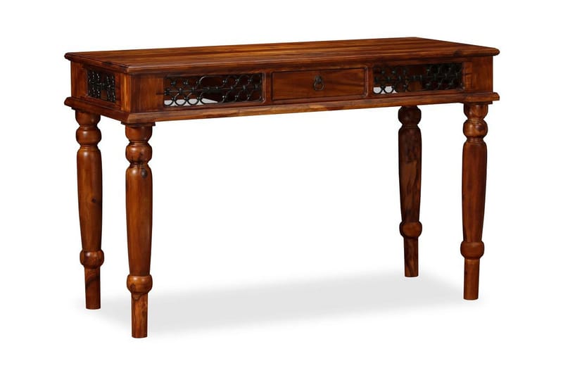 Skrivebord Massivt Sheeshamtræ 120 X 50 X 76 Cm - Brun - Møbler - Borde - Kontorbord - Skrivebord