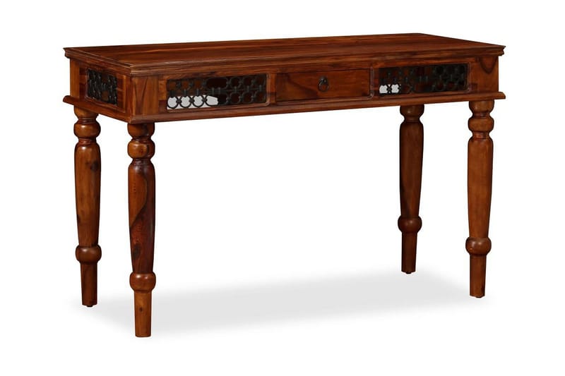 Skrivebord Massivt Sheeshamtræ 120 X 50 X 76 Cm - Brun - Møbler - Borde - Kontorbord - Skrivebord