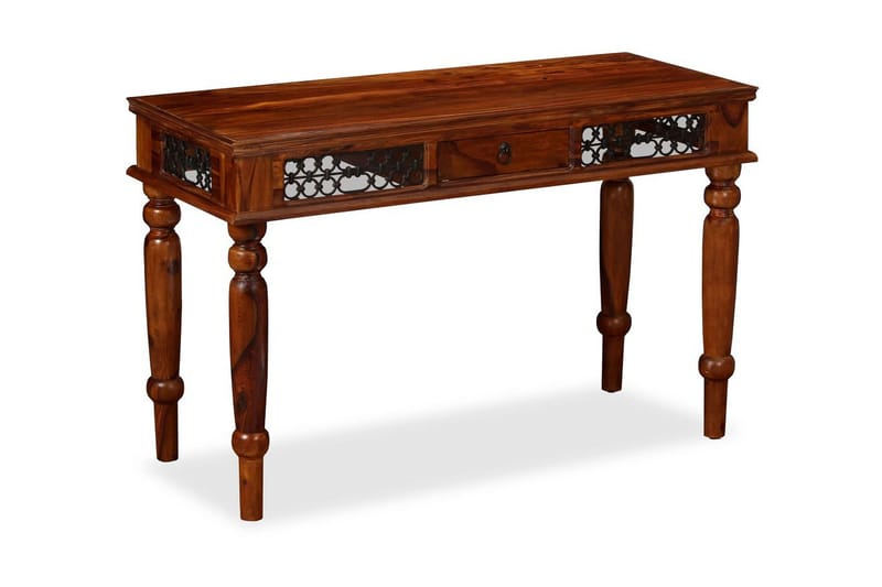 Skrivebord Massivt Sheeshamtræ 120 X 50 X 76 Cm - Brun - Møbler - Borde - Kontorbord - Skrivebord
