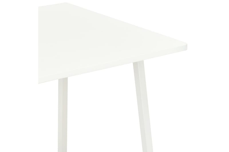 Skrivebord med hylder 102 x 50 x 117 cm hvid - Hvid - Skrivebord
