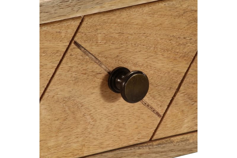 Skrivebord Med Skuffer Massivt Mangotræ 110 X 50 X 76 Cm - Brun - Møbler - Borde - Kontorbord - Skrivebord