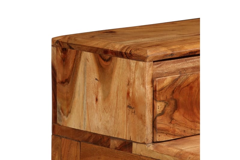 Skrivebord Med Skuffer Massivt Træ 88 X 50 X 90 Cm - Brun - Møbler - Borde - Kontorbord - Skrivebord