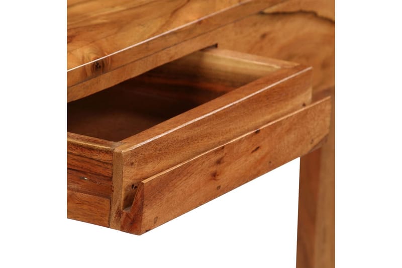 Skrivebord Med Skuffer Massivt Træ 88 X 50 X 90 Cm - Brun - Møbler - Borde - Kontorbord - Skrivebord