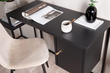 Skrivebord Venture Home Bakal Sort 95 x 45 - sort - Møbler - Borde - Kontorbord - Skrivebord - hæve-sænke-bord