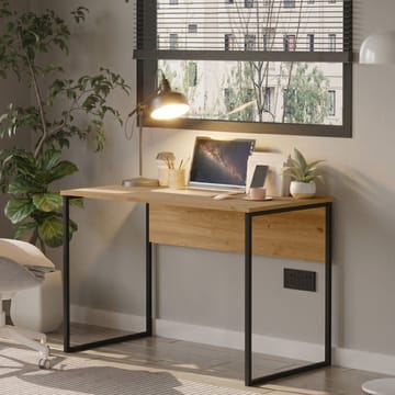 Skrivebord Skye Decor Bren (100 x 75 x 55 cm) Eg - Eg - Møbler - Borde - Kontorbord - Skrivebord