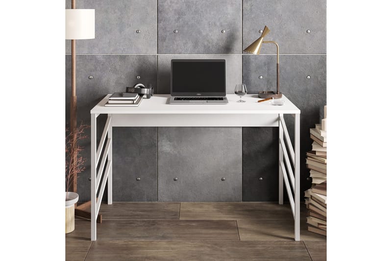 Sotinge Skrivebord 120 cm - Hvid - Møbler - Borde - Kontorbord - Skrivebord