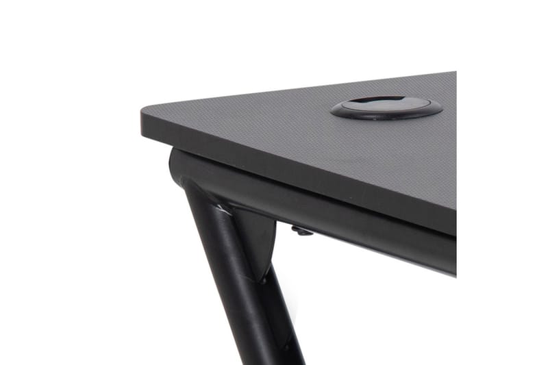 Starner Skrivebord 100 cm med Kopholder + Headsetholder - Sort/Mat Sort - Møbler - Borde - Kontorbord - Skrivebord