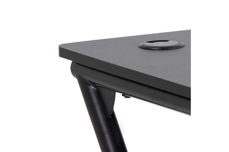 Starner Skrivebord 100 cm med Kopholder + Headsetholder - Sort/Mat Sort - Møbler - Borde - Kontorbord - Skrivebord