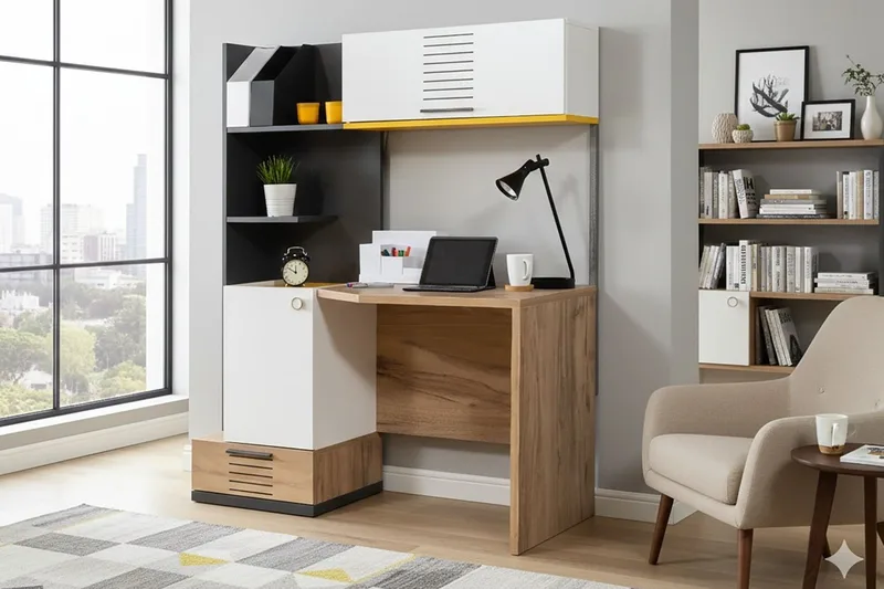 Study Desk Homitis - Møbler - Borde - Kontorbord - Skrivebord