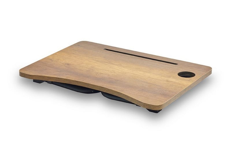 Tukums Bærbarstativ 60 cm - Valnøddebrun/Sort - Møbler - Borde - Kontorbord - Skrivebord