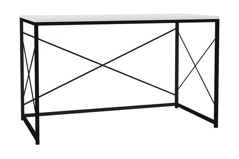 Tuna Skrivebord 121x72x121 cm - Hvid - Skrivebord