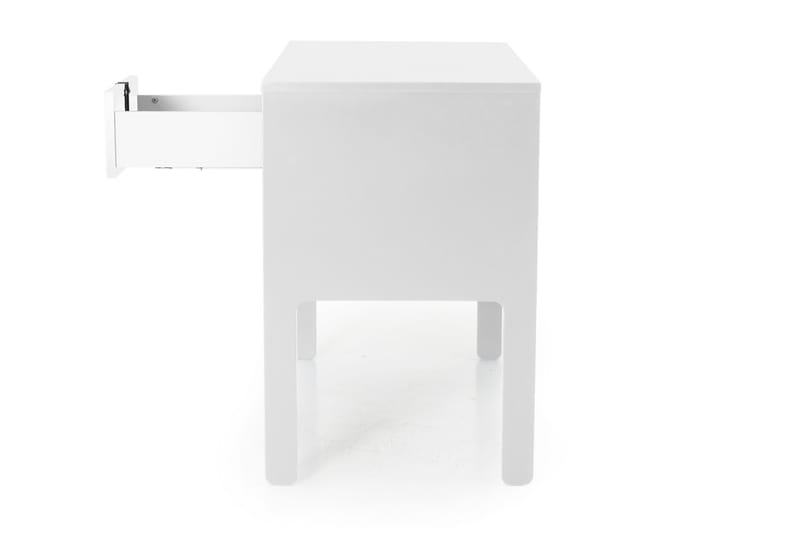 Uno Skrivebord 105 cm med Opbevaring Skuffe Hvid - Tenzo - Skrivebord