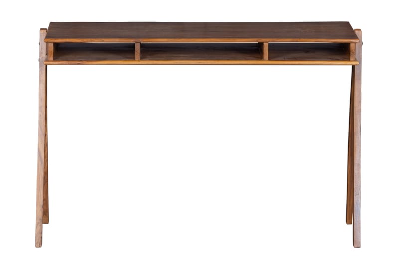 Victhis Skrivebord 120 cm - Brun - Skrivebord